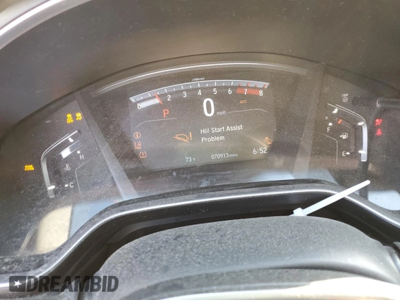 2018 Honda CR-V Touring with VIN 7FARW2H96JE038148, listed as a Copart auction lot 48776065 with 70,913 mi miles and Salvage Title. Bid and sale history available at carsss.com. Image 9.