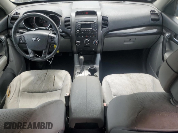 2012 Kia Sorento LX with VIN 5XYKT4A64CG211596, listed as a Copart auction lot 51522015 with 190,813 mi miles and Clean Title. Bid and sale history available at carsss.com. Image 8.