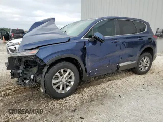 2019 Hyundai Santa Fe SE with VIN 5NMS23AD8KH101571, listed as a Copart auction lot 78020904 with 135,791 mi miles and Non Repairable. Bid and sale history available at DreamBid. Image 1.