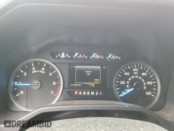 2015 Ford F-150 XL with VIN 1FTEX1CP6FKD65683, listed as a Copart auction lot 60900535 with 131,698 mi miles and Salvage title. Bid and sale history available at DreamBid. Image 9.
