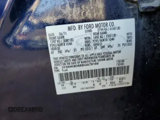2011 Ford Explorer XLT z VIN 1FMHK8D88BGA78169, wystawiony jako Copart lot #83055244 z przebiegiem 131 038 mil mil oraz Szkoda całkowita • Salvage title. Historia ofert i sprzedaży dostępna na DreamBid. Obrazek 13.