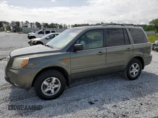 2007 Honda Pilot EX-L with VIN 5FNYF28567B038017, listed as a Copart auction lot 54233425 with 186,712 mi miles and Salvage title. Bid and sale history available at DreamBid. Image 1.