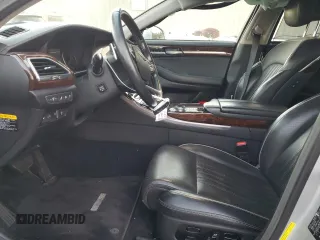2019 Genesis G90 3.3T Premium with VIN KMTF34JA1KU064271, listed as a Copart auction lot 80226934 with 95,670 mi miles and Salvage Title. Bid and sale history available at carsss.com. Image 7.
