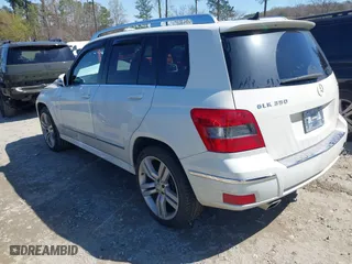2012 Mercedes-Benz GLK-Class GLK 350 with VIN WDCGG8HB4CF718662, listed as a IAAI auction lot 41836595 with 216,433 mi miles. Bid and sale history available at carsss.com. Image 3.