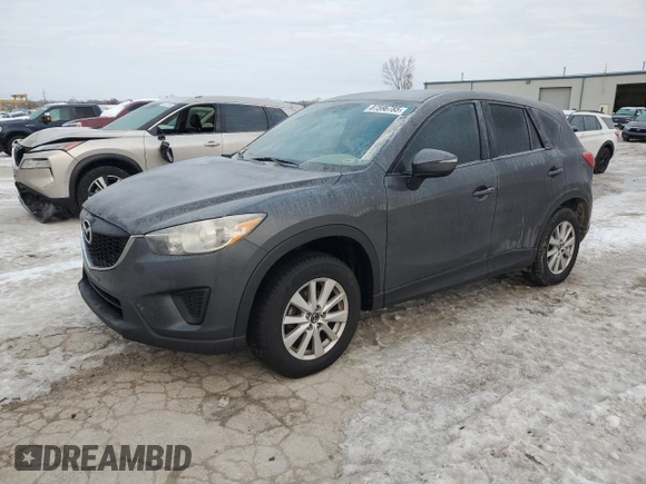 2015 Mazda CX-5 Sport with VIN JM3KE2BE2F0541436, listed as a Copart auction lot 87596785 with 197,310 mi miles and Salvage Title. Bid and sale history available at carsss.com. Image 1.