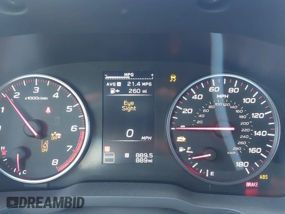 2024 Subaru WRX Premium с VIN JF1VBAH66R9814182, выставлен на аукционе IAAI как лот 41570664 с пробегом 889 миль миль и . История ставок и продаж доступна на DreamBid. Изображение 15.