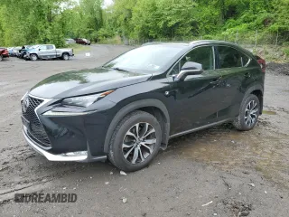 2015 Lexus NX 200t z VIN JTJBARBZ9F2011143, wystawiony jako Copart lot #56987665 z przebiegiem 121 427 mil mil oraz Szkoda całkowita • Salvage title. Historia ofert i sprzedaży dostępna na DreamBid. Obrazek 1.
