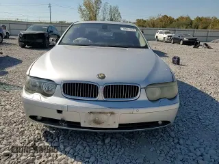 2004 BMW 7 Series 745i with VIN WBAGL63454DP71959, listed as a Copart auction lot 78001354 with Not Provided miles and Salvage Title. Bid and sale history available at DreamBid. Image 10.
