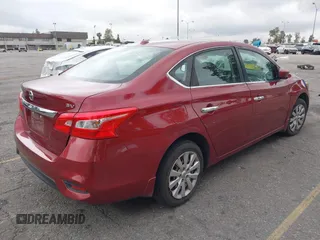 2016 Nissan Sentra S with VIN 3N1AB7AP2GL655909, listed as a IAAI auction lot 42028213 with 75,461 mi miles. Bid and sale history available at carsss.com. Image 4.