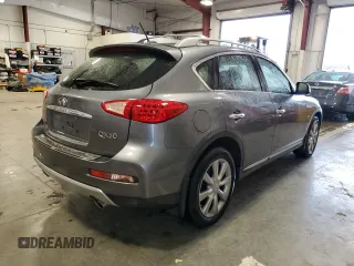 2017 Infiniti QX50 z VIN JN1BJ0RR2HM410930, wystawiony jako Copart lot #54907015 z przebiegiem 74 238 mil mil oraz Szkody całkowita. Historia ofert i sprzedaży dostępna na DreamBid. Obrazek 3.