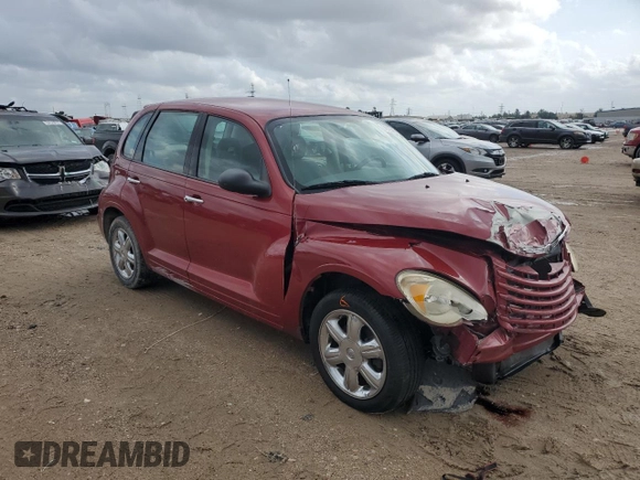 2008 Chrysler PT Cruiser with VIN 3A8FY48B58T110789, listed as a Copart auction lot 78254924 with 77,350 mi miles and Salvage Title. Bid and sale history available at DreamBid. Image 4.