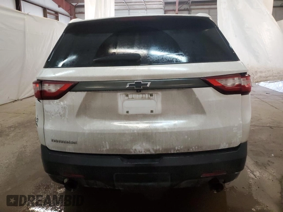 2021 Chevrolet Traverse LS with VIN 1GNERFKW6MJ248938, listed as a Copart auction lot 61857745 with 68,734 mi miles and Clean title. Bid and sale history available at DreamBid. Image 6.