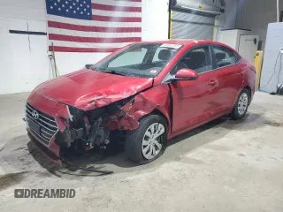 2022 Hyundai Accent SE z VIN 3KPC24A67NE166709, wystawiony jako Copart lot #48502285 z przebiegiem 79 776 mil mil oraz Szkoda całkowita • Salvage title. Historia ofert i sprzedaży dostępna na DreamBid. Obrazek 1.