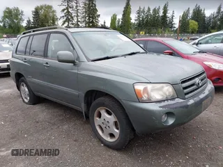 2006 Toyota Highlander w/3rd Row z VIN JTEEP21A360186559, wystawiony jako IAAI lot #42153476 z przebiegiem 185 221 mil mil oraz . Historia ofert i sprzedaży dostępna na DreamBid. Obrazek 1.