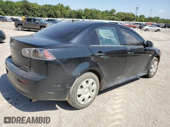 2010 Mitsubishi Lancer DE with VIN JA32U1FU1AU033370, listed as a Copart auction lot 65296834 with 144,485 mi miles and Salvage Title. Bid and sale history available at carsss.com. Image 3.