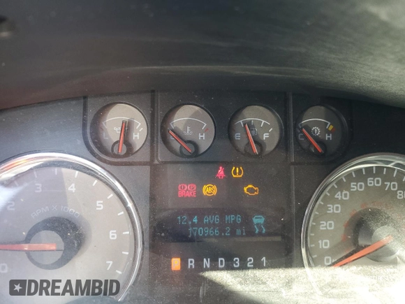 2009 Ford F-150 XL with VIN 1FTPW12V99FA70196, listed as a Copart auction lot 53002814 with 170,966 mi miles and Salvage Title. Bid and sale history available at carsss.com. Image 9.