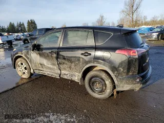 2018 Toyota RAV4 LE with VIN 2T3BFREV6JW742321, listed as a Copart auction lot 47231285 with 0 mi miles and Salvage Title. Bid and sale history available at carsss.com. Image 2.