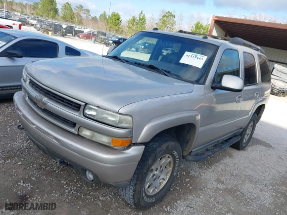 2005 Chevrolet Tahoe Z71 with VIN 1GNEK13T65R246136, listed as a IAAI auction lot 41535443 with 197,123 mi miles. Bid and sale history available at carsss.com. Image 2.