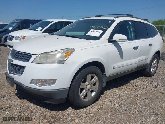 2010 Chevrolet Traverse LT w/1LT with VIN 1GNLRFED1AS130139, listed as a IAAI auction lot 42050224 with 135,446 mi miles. Bid and sale history available at carsss.com. Image 2.