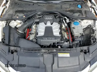 2012 Audi A7 3.0 Prestige with VIN WAU2GAFC0CN159715, listed as a Copart auction lot 81803334 with 110,567 mi miles and Salvage Title. Bid and sale history available at carsss.com. Image 11.