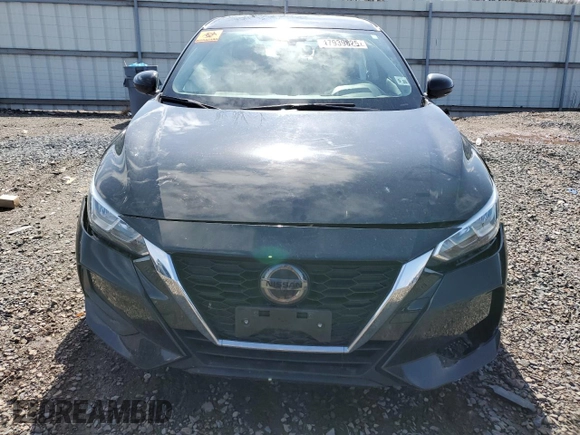 2021 Nissan Sentra SV with VIN 3N1AB8CV7MY306860, listed as a Copart auction lot 47939825 with 34,409 mi miles and Salvage title. Bid and sale history available at DreamBid. Image 5.