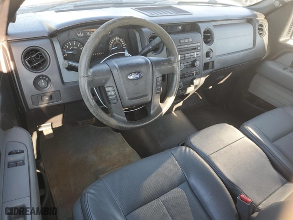 2012 Ford F-150 XL with VIN 1FTNF1CT5CKD64925, listed as a Copart auction lot 74139544 with 294,233 mi miles and Salvage Title. Bid and sale history available at carsss.com. Image 8.