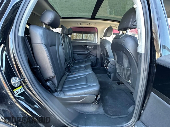 2018 Audi Q7 Premium Plus with VIN WA1LAAF78JD050217, listed as a Copart auction lot 54598215 with 123,468 mi miles and Clean Title. Bid and sale history available at carsss.com. Image 6.
