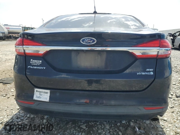 2018 Ford Fusion Hybrid SE with VIN 3FA6P0LU8JR152278, listed as a Copart auction lot 47859725 with 154,020 mi miles and Salvage Title. Bid and sale history available at carsss.com. Image 6.