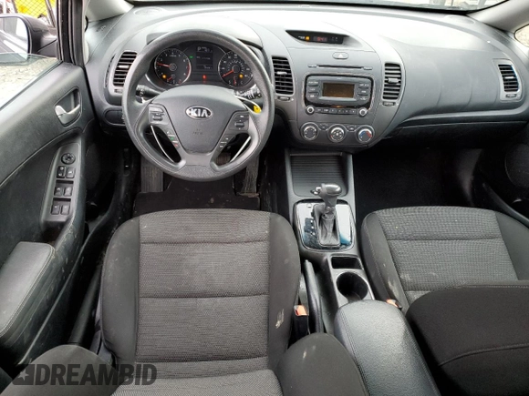 2017 Kia Forte5 LX with VIN KNAFK5A86H5682156, listed as a Copart auction lot 45861385 with 104,591 mi miles and Salvage Title. Bid and sale history available at carsss.com. Image 8.