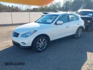 2015 Infiniti QX50 Journey with VIN JN1BJ0HP3FM730822, listed as a IAAI auction lot 41590976 with 70,941 mi miles. Bid and sale history available at carsss.com. Image 2.
