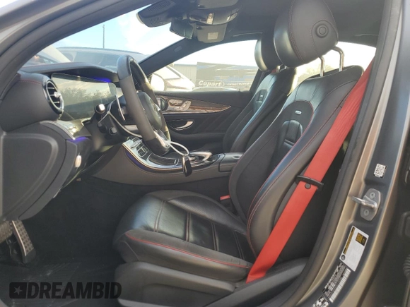 2017 Mercedes-Benz E-Class AMG E 43 with VIN WDDZF6EB3HA174398, listed as a Copart auction lot 85002554 with 91,307 mi miles and Clean Title. Bid and sale history available at carsss.com. Image 7.