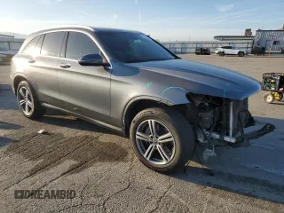 2020 Mercedes-Benz GLC 300 with VIN W1N0G8DBXLF763269, listed as a Copart auction lot 53330685 with 58,342 mi miles and Salvage title. Bid and sale history available at DreamBid. Image 4.
