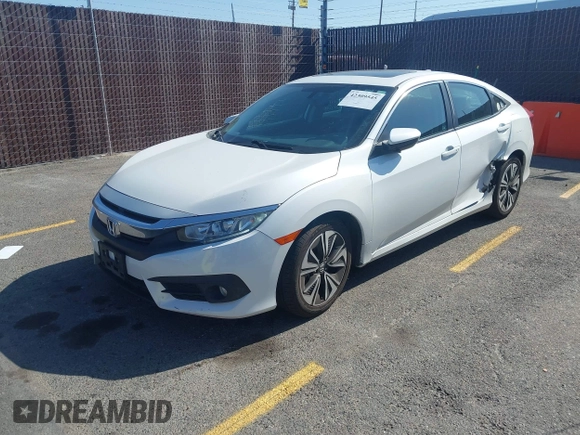 2016 Honda Civic EX-L with VIN 19XFC1F76GE200250, listed as a IAAI auction lot 42309545 with 91,589 mi miles and . Bid and sale history available at DreamBid. Image 2.