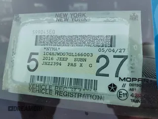 2016 Jeep Wrangler Unlimited Sport z VIN 1C4HJWDG7GL166003, wystawiony jako IAAI lot #42549551 z przebiegiem 96 760 mil mil oraz . Historia ofert i sprzedaży dostępna na DreamBid. Obrazek 18.