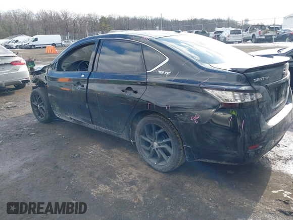 2015 Nissan Sentra SV with VIN 3N1AB7AP6FY239461, listed as a IAAI auction lot 41421885 with 93,740 mi miles and . Bid and sale history available at carsss.com. Image 3.