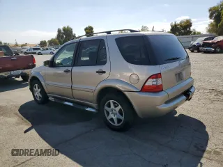 2003 Mercedes-Benz M-Class 3.7L with VIN 4JGAB57E33A414848, listed as a Copart auction lot 71852744 with 115,530 mi miles and Salvage Title. Bid and sale history available at carsss.com. Image 2.