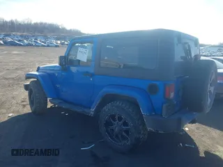 2016 Jeep Wrangler Sahara with VIN 1C4AJWBG7GL102208, listed as a IAAI auction lot 41432362 with 67,243 mi miles and . Bid and sale history available at DreamBid. Image 3.
