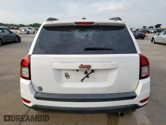 2016 Jeep Compass Sport с VIN 1C4NJCBA7GD773478, выставлен на аукционе Copart как лот 59503495 с пробегом 66 475 миль миль и Списание • Salvage title. История ставок и продаж доступна на DreamBid. Изображение 6.