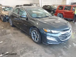 2021 Chevrolet Malibu LT with VIN 1G1ZD5ST7MF008723, listed as a IAAI auction lot 41782042 with 89,756 mi miles. Bid and sale history available at carsss.com. Image 1.