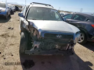 2002 Hyundai Santa Fe GLS with VIN KM8SC13D12U328796, listed as a Copart auction lot 81203544 with Not Provided miles and Salvage Title. Bid and sale history available at carsss.com. Image 5.