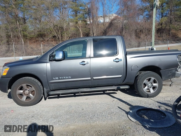 2005 Nissan Titan SE with VIN 1N6BA07B25N532466, listed as a IAAI auction lot 41437704 with 142,762 mi miles and . Bid and sale history available at DreamBid. Image 14.