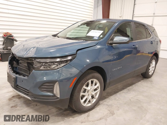 2024 Chevrolet Equinox LT with VIN 3GNAXKEG4RL326621, listed as a IAAI auction lot 42194754 with 21,167 mi miles and . Bid and sale history available at DreamBid. Image 18.