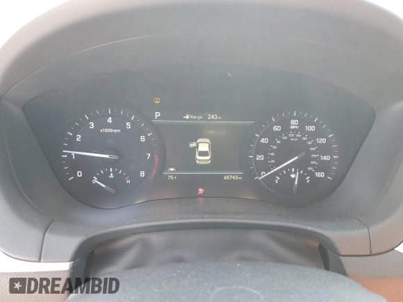 2019 Genesis G80 3.8L with VIN KMHGN4JE0KU299269, listed as a Copart auction lot 52155675 with 65,743 mi miles and Salvage title. Bid and sale history available at DreamBid. Image 9.