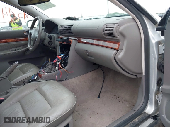 2001 Audi A4 with VIN WAUDH68DX1A010693, listed as a IAAI auction lot 42445405 with 191,684 mi miles and . Bid and sale history available at DreamBid. Image 5.