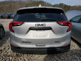 2020 GMC Terrain SLE with VIN 3GKALTEV0LL313935, listed as a Copart auction lot 46490145 with 81,158 mi miles and Salvage Title. Bid and sale history available at carsss.com. Image 6.