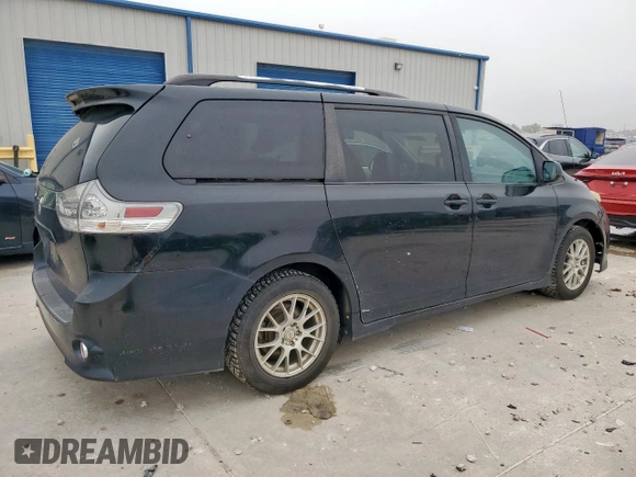 2011 Toyota Sienna SE with VIN 5TDXK3DC1BS058195, listed as a Copart auction lot 55395835 with 172,413 mi miles and Salvage title. Bid and sale history available at DreamBid. Image 3.