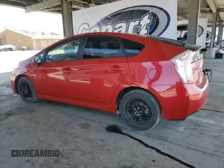 2015 Toyota Prius Four with VIN JTDKN3DU2F0458379, listed as a Copart auction lot 55155375 with 54,438 mi miles and Salvage Title. Bid and sale history available at carsss.com. Image 2.