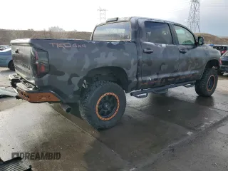 2016 Toyota Tundra 4WD Truck Platinum with VIN 5TFAW5F19GX537967, listed as a Copart auction lot 46597485 with 50,466 mi miles and Salvage Title. Bid and sale history available at carsss.com. Image 3.