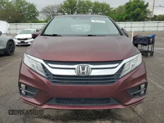 2019 Honda Odyssey EX-L z VIN 5FNRL6H70KB129539, wystawiony jako Copart lot #58477675 z przebiegiem 145 738 mil mil oraz Szkody całkowita. Historia ofert i sprzedaży dostępna na DreamBid. Obrazek 5.