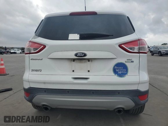 2016 Ford Escape SE with VIN 1FMCU9GX3GUC90726, listed as a Copart auction lot 78582214 with 90,840 mi miles and Salvage Title. Bid and sale history available at carsss.com. Image 6.